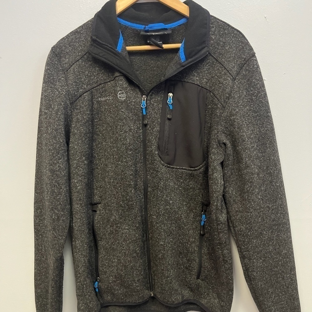 🚨CLEARANCE 0124-118 Heather Grey Free Country Jacket